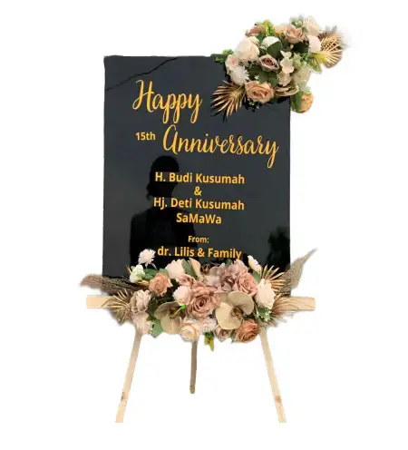 Papan Bunga Akrilik Wilanagara